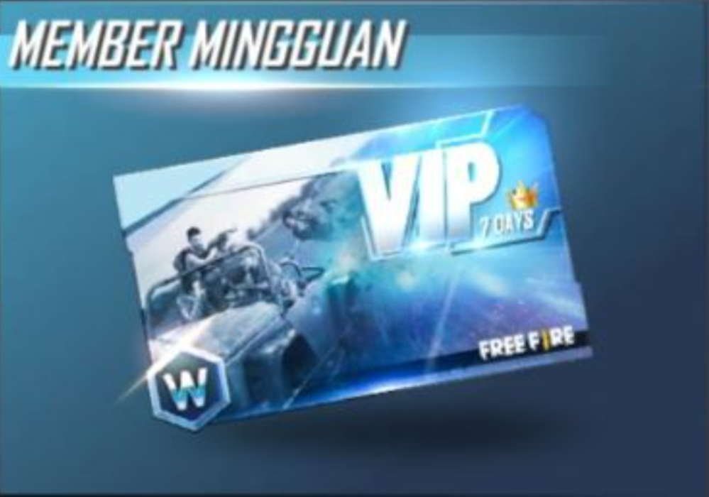 Free Fire Membership Mingguan