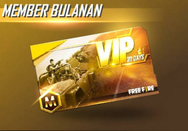 Free Fire Membership Bulanan